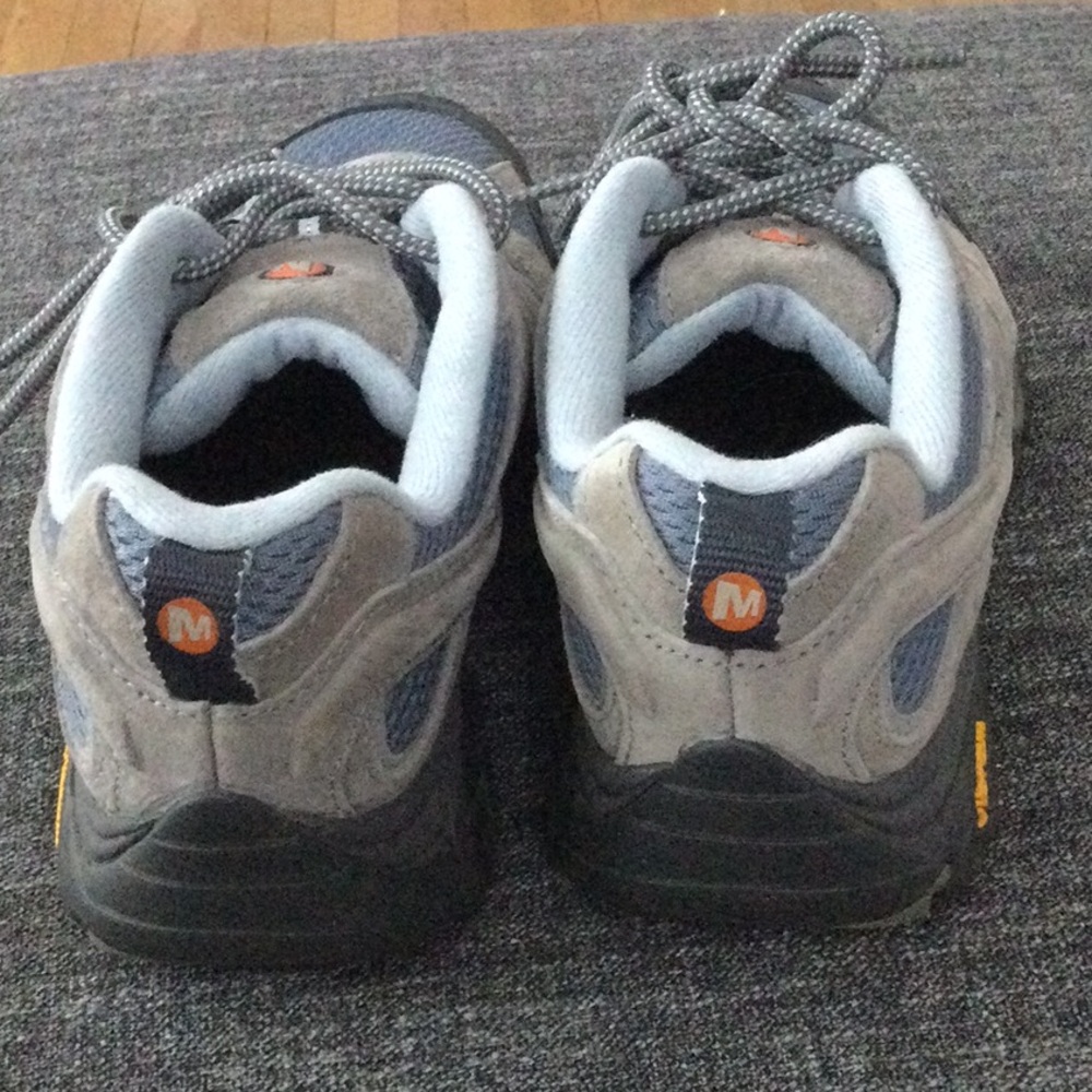 Women's Gray and Blue Hiking Shoes from Merrell’s - Picture 4 of 6